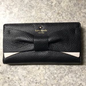 Kate Spade black/white wallet